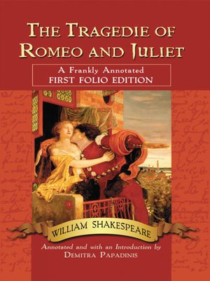 cover image of The Tragedie of Romeo and Juliet